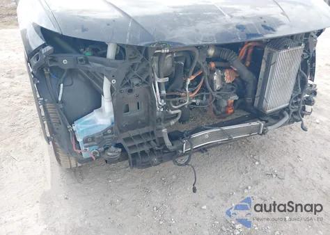 2022 Hyundai Tucson Hybrid Blue z USA, uszkodzony, nr VIN KM8JBCA10NU013950